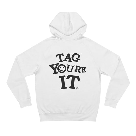 "Tag You're It" Hoodie (White)